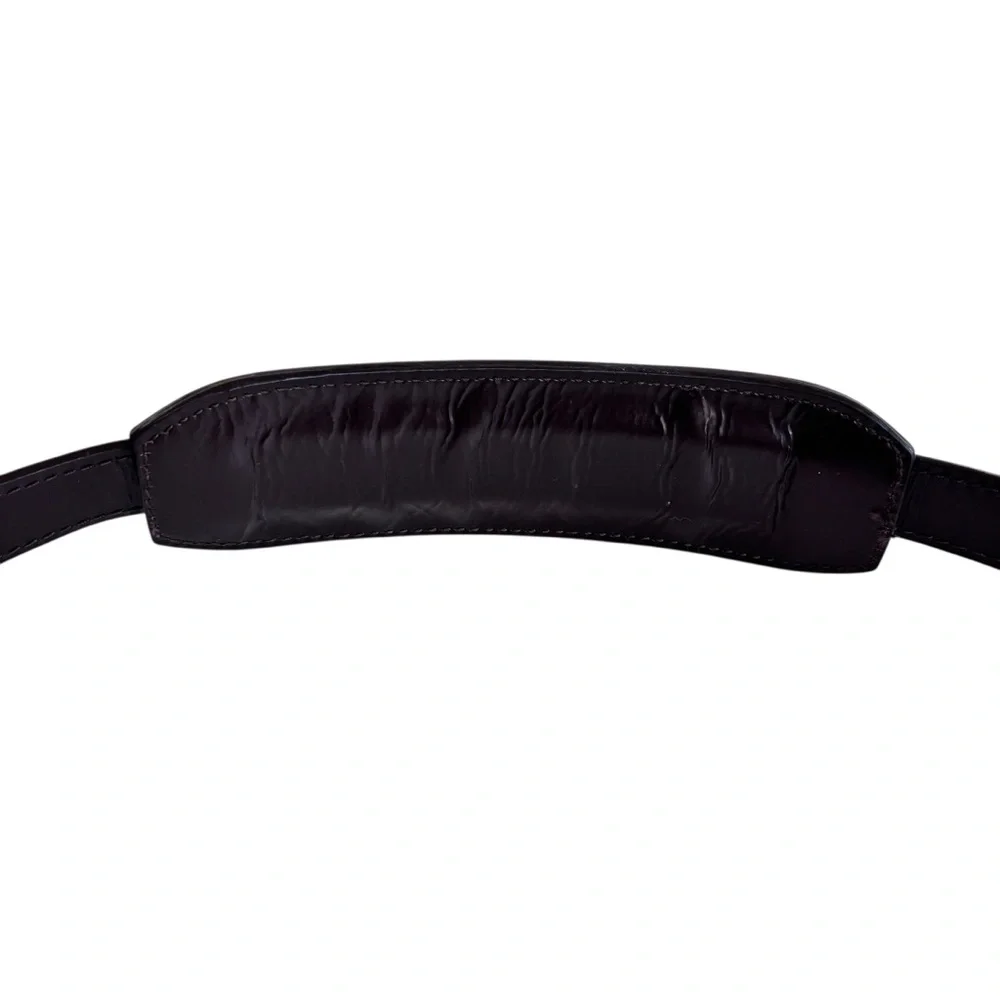 Polo Ralph Lauren Brown Leather laptop luggage Strap